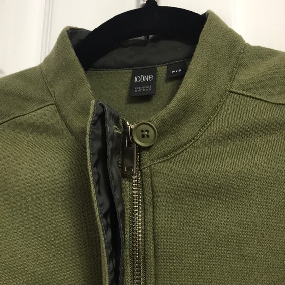 ICÔNE by Simons Mandarin Collar Lined Jacket - Picture 6 of 9